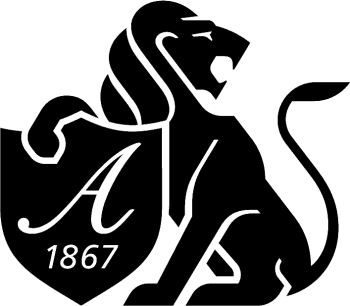 Loeve_skjold_sort